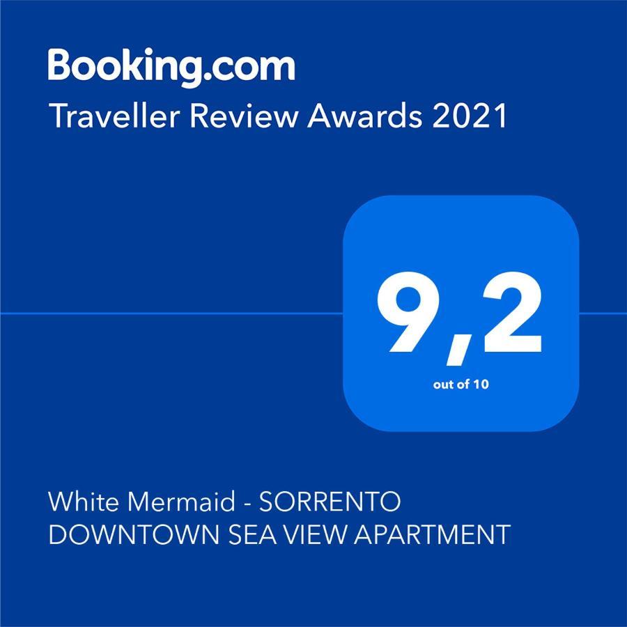"White Mermaid" - Sorrento Downtown Sea View Apartment Buitenkant foto